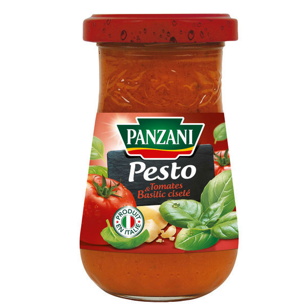 Sauce Pesto tomates et basilic 