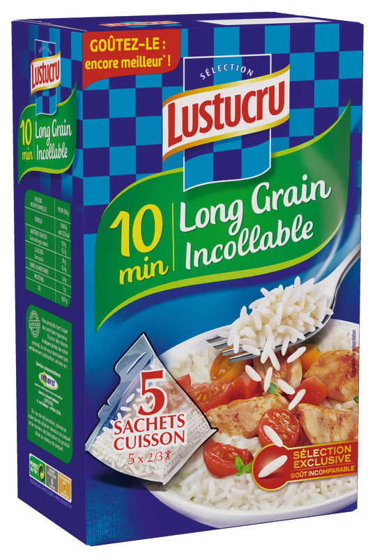 RIZ LONG GRAIN INCOLLABLE 3038359006821 LUSTUCRU RIZ LONG GRAIN INCOLLABLE 3038359006821 LUSTUCRU