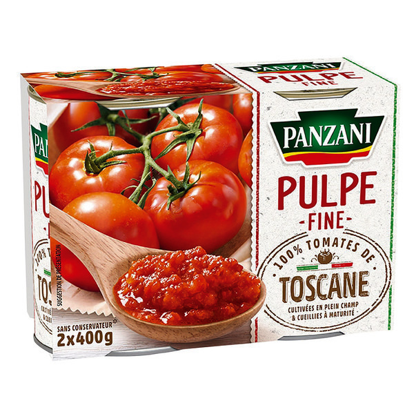 Pulpe fine de tomates