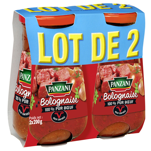 Sauce bolognaise Pur bœuf