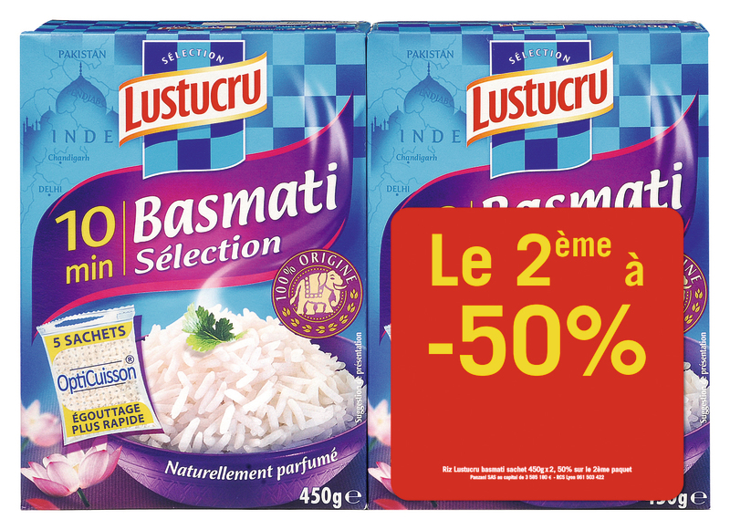 RIZ BASMATI Lustucru