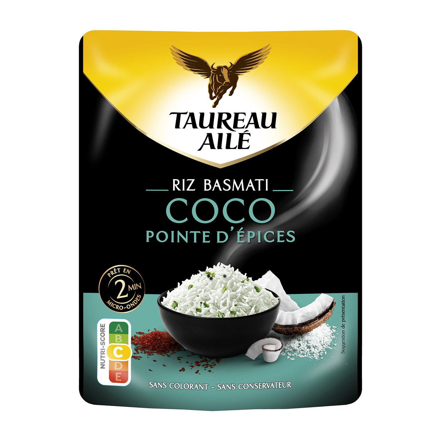 Riz micro-ondes basmati coco 2mn TAUREAU AILE 3038359010422 TAUREAU AILE Riz micro-ondes basmati coco 2mn TAUREAU AILE 3038359010422 TAUREAU AILE