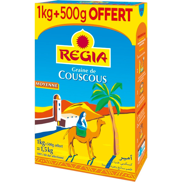 Couscous Moyen Regia  3038359010897 