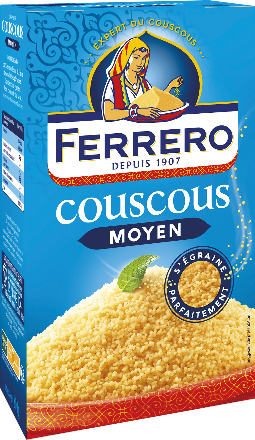  COUSCOUS MOYEN FERRERO code EAN 3038359011368 