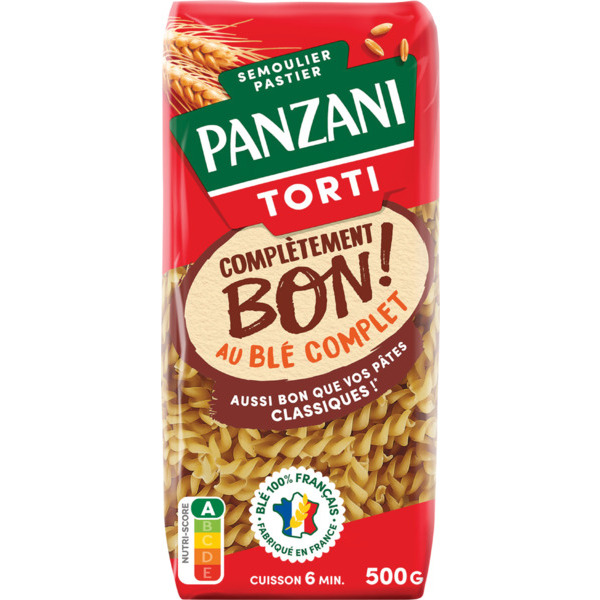 PÂTES COMPLÈTEMENT BON TORTI
PANZANI