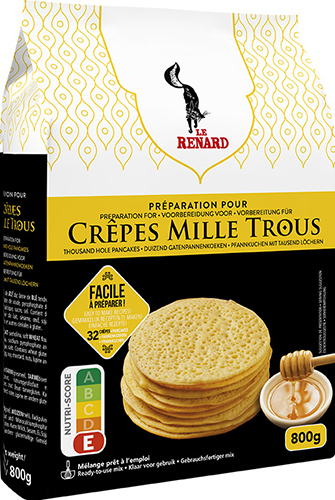 PRÉPARATION POUR CRÊPES MILLE TROUS
