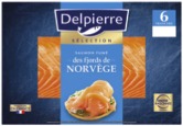 SAUMON FUMÉ NORVÈGE Delpierre