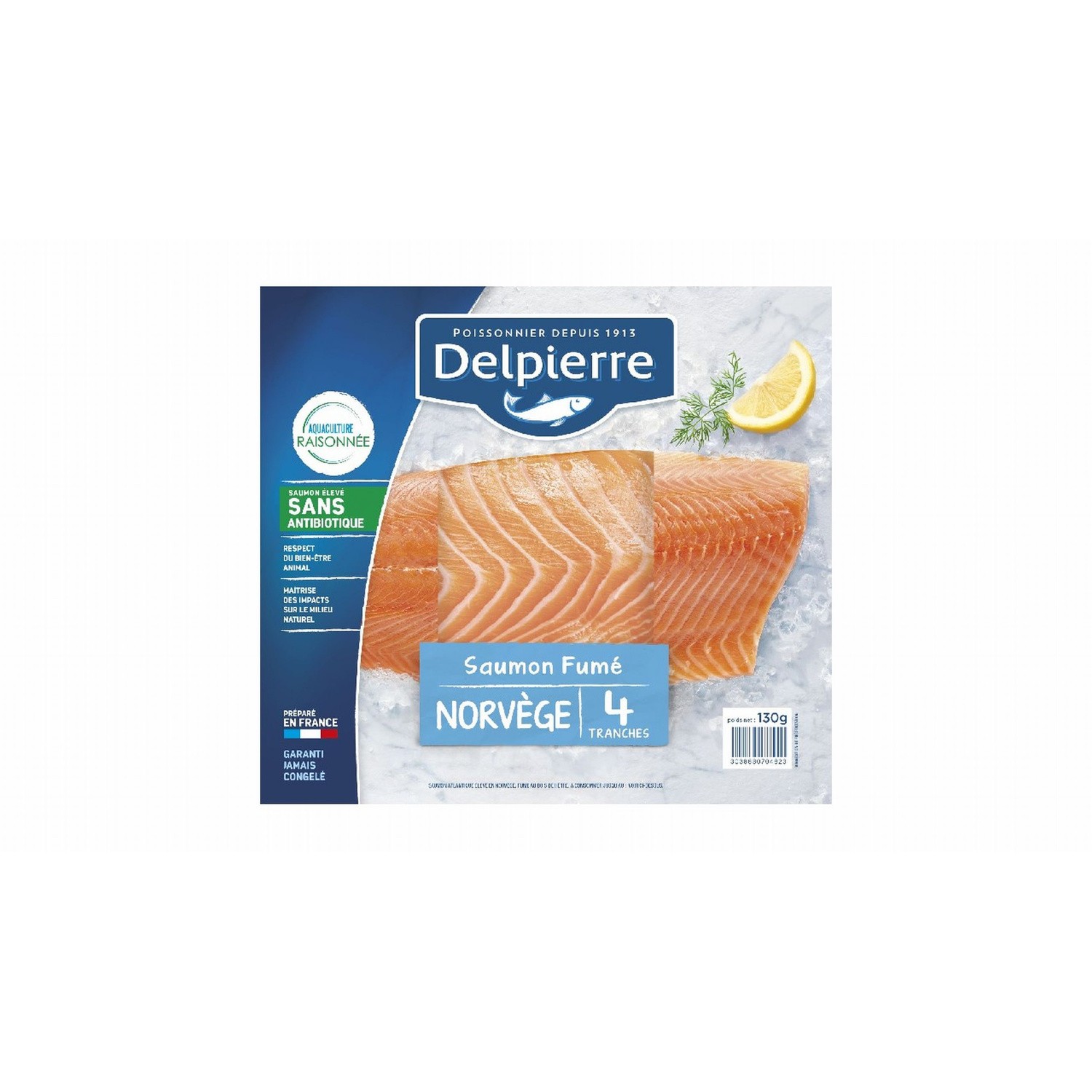 Saumon fumé Norvège DELPIERRE