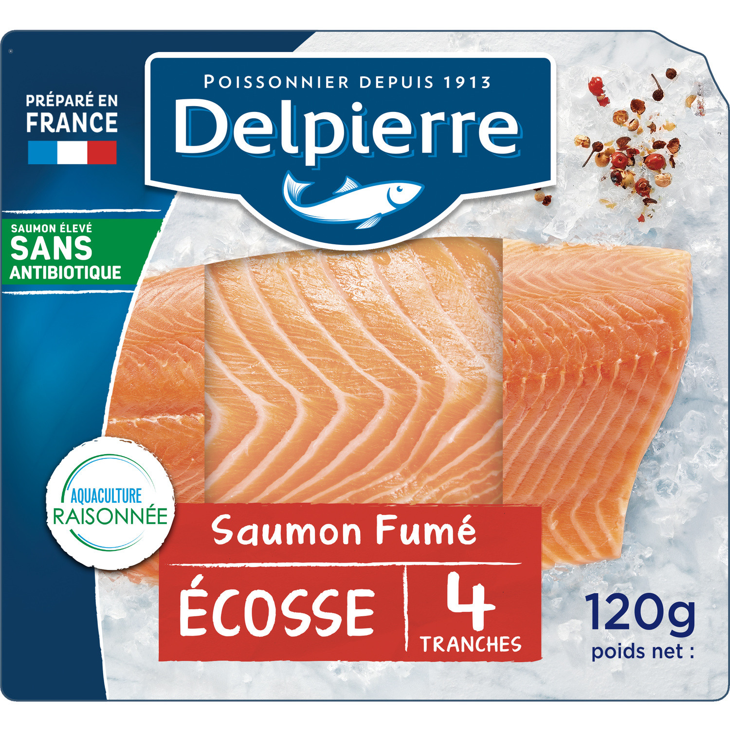 Saumon fumé Ecosse DELPIERRE