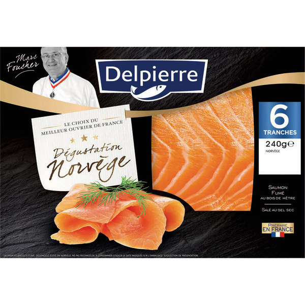 Saumon fumé Dégustation Norvège