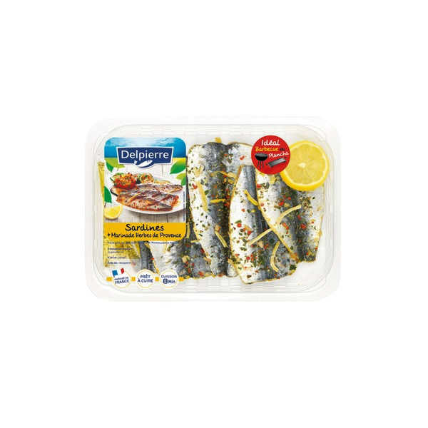  ROUGETS BARBET CINNABARE + MARINADE HERBES DE PROVENCE DELPIERRE code EAN 3038685200917 