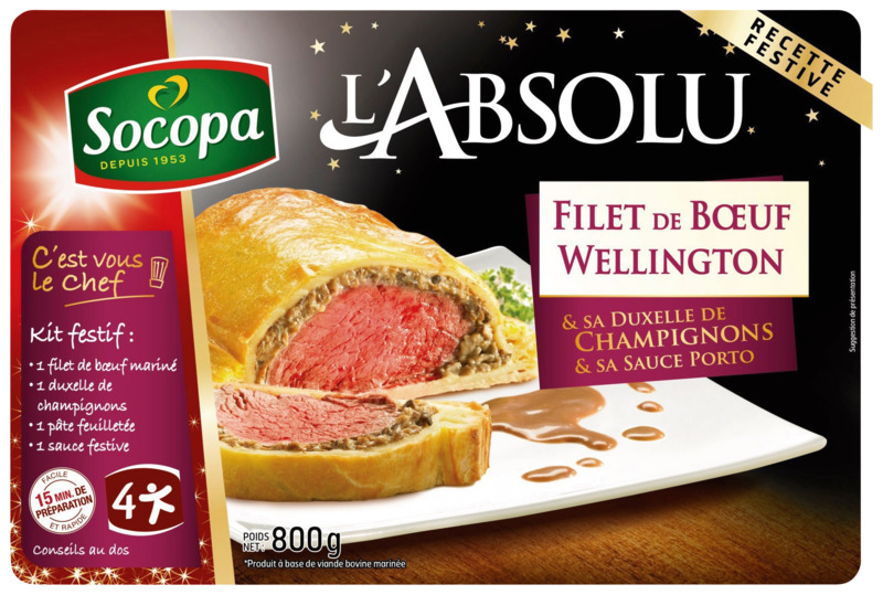 FILET DE BOEUF WELLINGTON SOCOPA