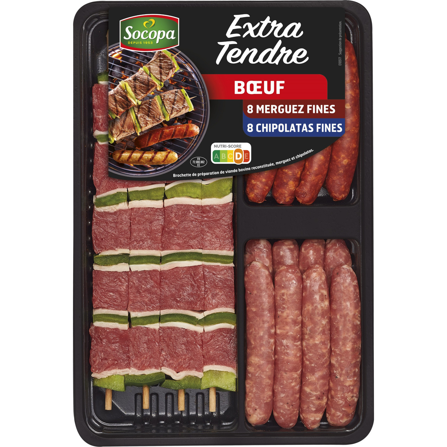 Assortiment de viandes extra tendre SOCOPA