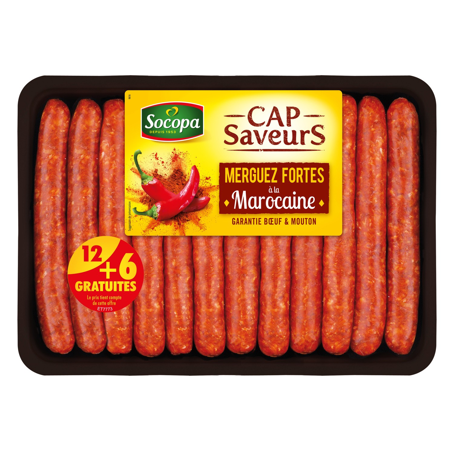Merguez fortes SOCOPA
