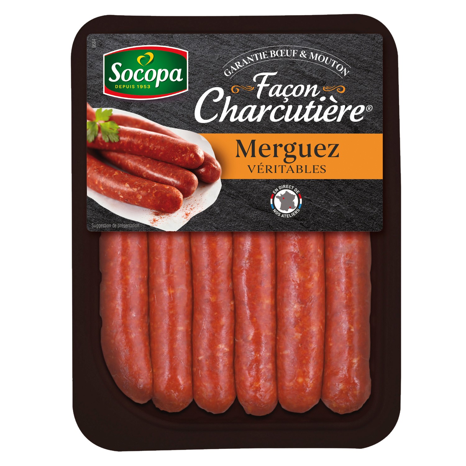 Merguez véritables SOCOPA