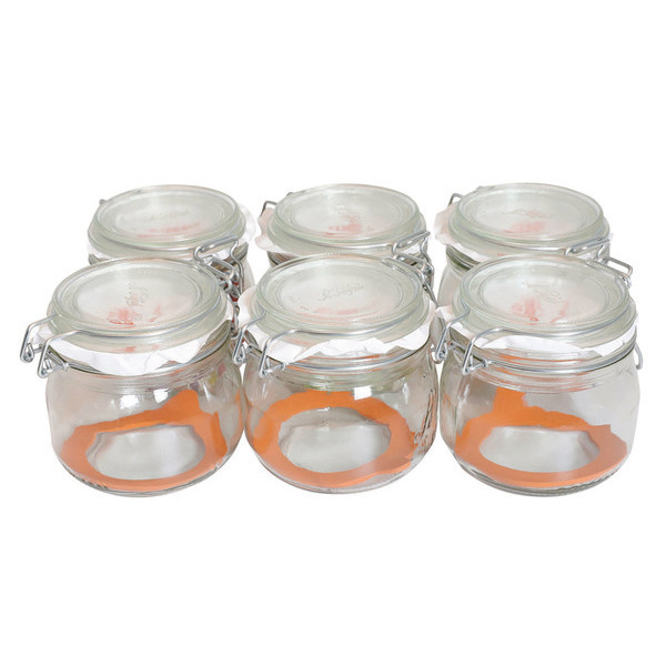 Lot de 6 bocaux Super 