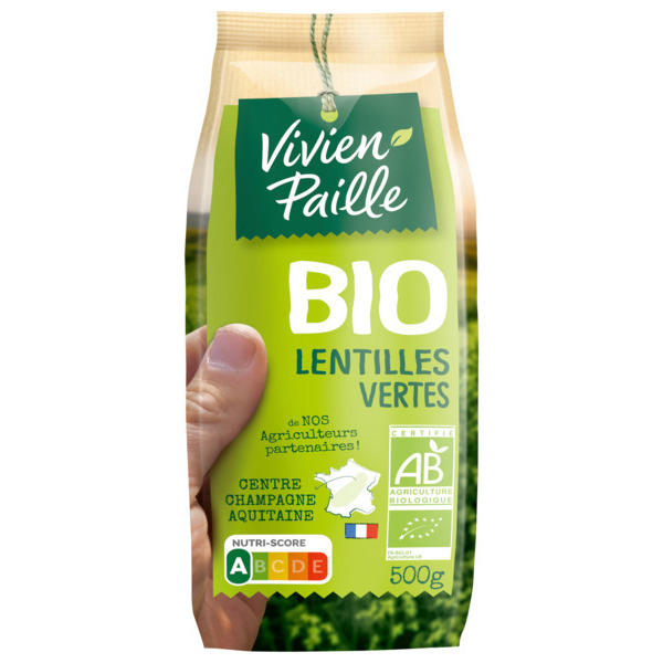 LENTILLES VERTES BIO 
