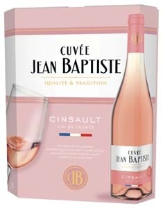 CUVÉE JEAN BAPTISTE VIN DE FRANCE CINSAULT ROSÉ  code EAN 3040072657402 