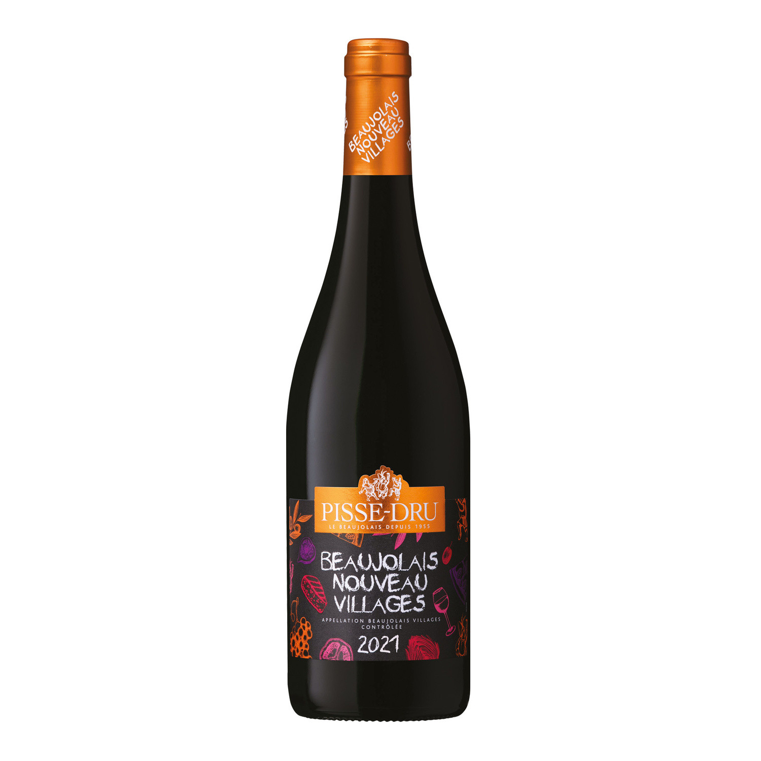 Vin rouge AOC 2021 BEAUJOLAIS VILLAGES NOUVEAU PISSE DRU 3040072760348 BEAUJOLAIS VILLAGES NOUVEAU PISSE DRU Vin rouge AOC 2021 BEAUJOLAIS VILLAGES NOUVEAU PISSE DRU 3040072760348 BEAUJOLAIS VILLAGES NOUVEAU PISSE DRU