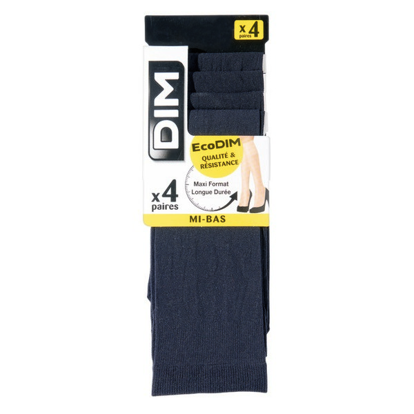 LOT DE 4 MI-BAS OU SOCQUETTES