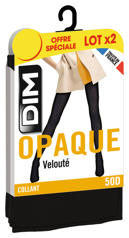 COLLANT OPAQUE VELOUTE X2 DIM