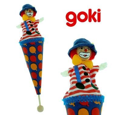 Marotte de cirque Marionnette avec tige à pousser jouet en bois Enfant 3 ans +. - Clown 3040566006426 Goki Marotte de cirque Marionnette avec tige à pousser jouet en bois Enfant 3 ans +. - Clown 3040566006426 Goki