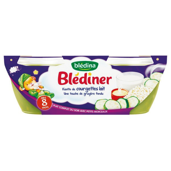bledina REPAS DU SOIR BLÉDINER BLÉDINA code EAN 3041090030161 