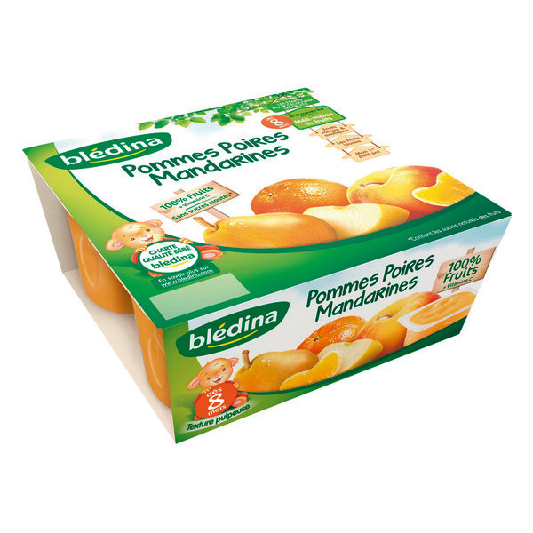 Dessert de fruits en coupelles