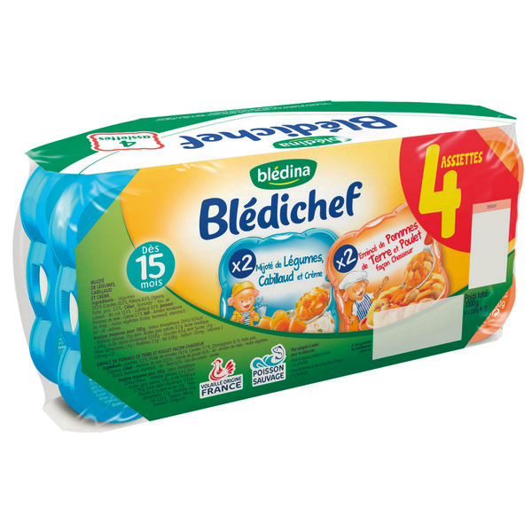 Assiettes Blédichef