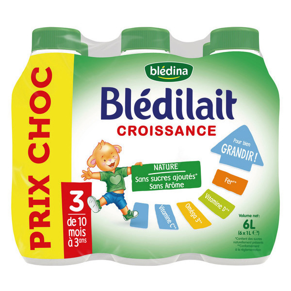 bledina Blédilait Croissance code EAN 3041091022486 