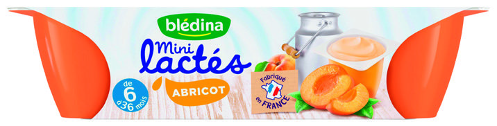  POTS LACTÉS POUR ENFANTS “MINI LACTÉS DE BLÉDINA” code EAN 3041091221926 