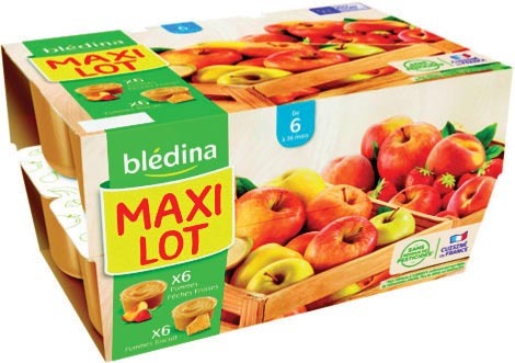 COUPELLES DE FRUITS POUR ENFANTS “BLEDINA”