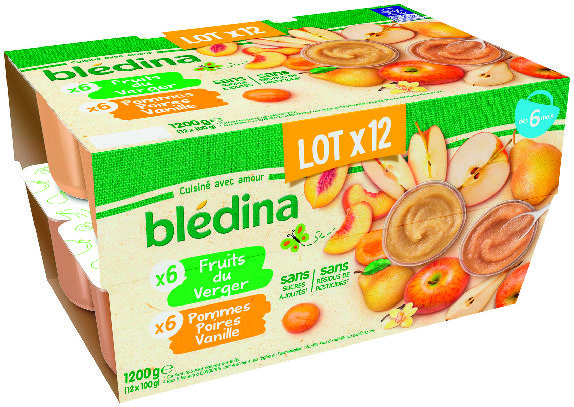 COUPELLE DE FRUITS "BLÉDINA" 3041091401250 (3041091401250)