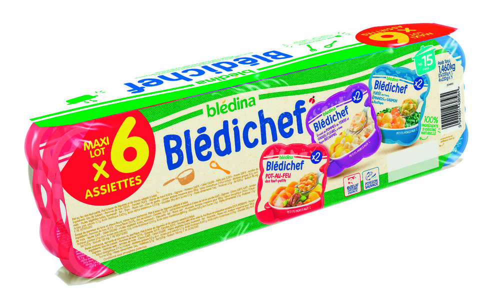 ASSORTIMENT D’ASSIETTES POUR ENFANTS “BLÉDICHEF...