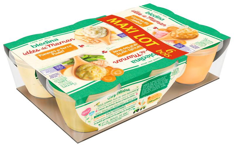 IDÉES DE MAMAN 2 POMME DE TERRE POULET + 2 HARI...