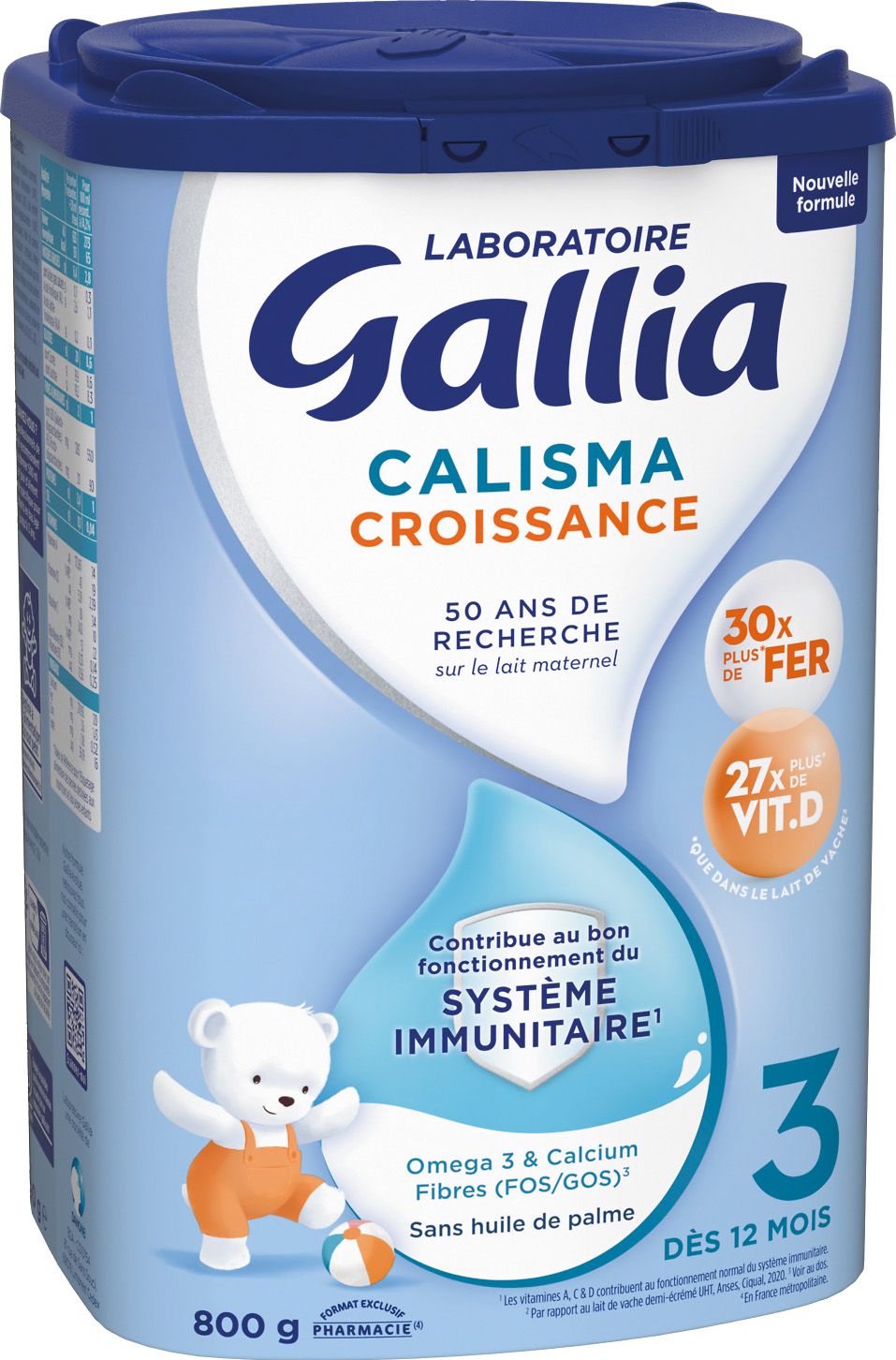 CALISMA CROISSANCE 3 DES 12 MOIS GALLIA 3041092010574 CALISMA CROISSANCE 3 DES 12 MOIS GALLIA 3041092010574