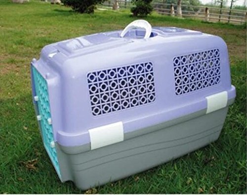 CAOMUXI CMX Chien de compagnie aérienne boîte vérifié cages de cages cages vol cat valise pet cages , purple , l code EAN 3044810320696 