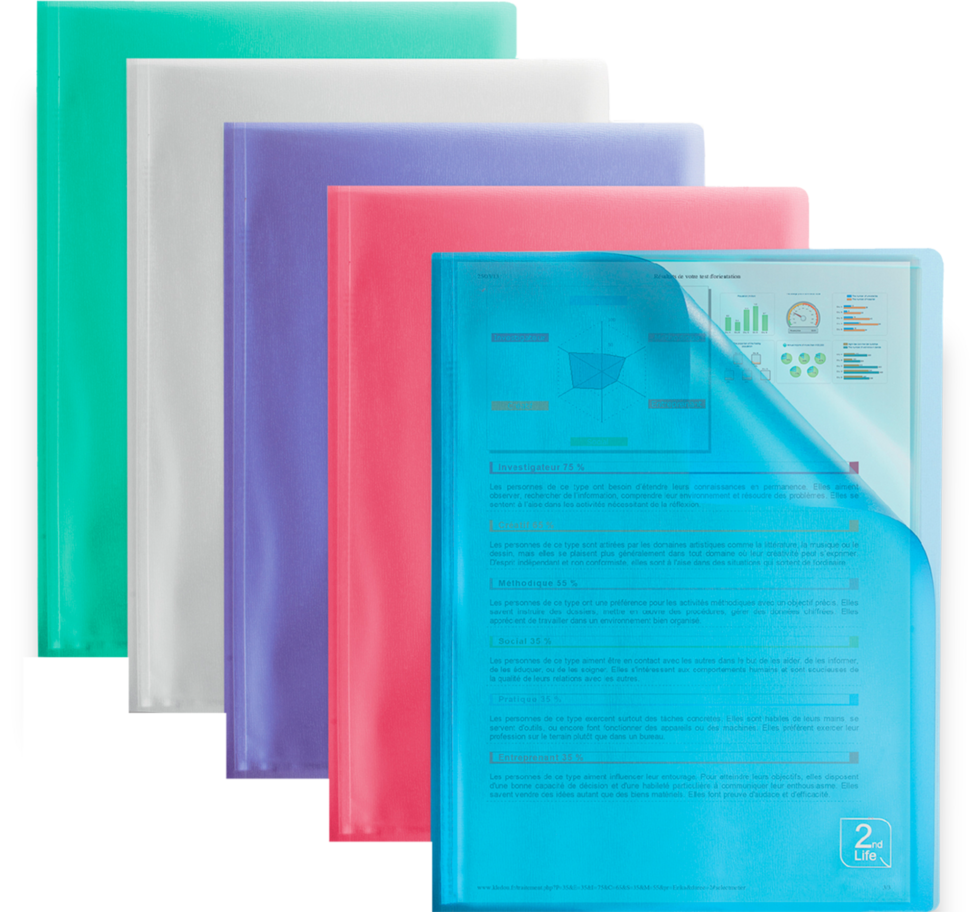 OXFORD Protège-documents 40 vues "2nd life" code EAN 3045050198670 