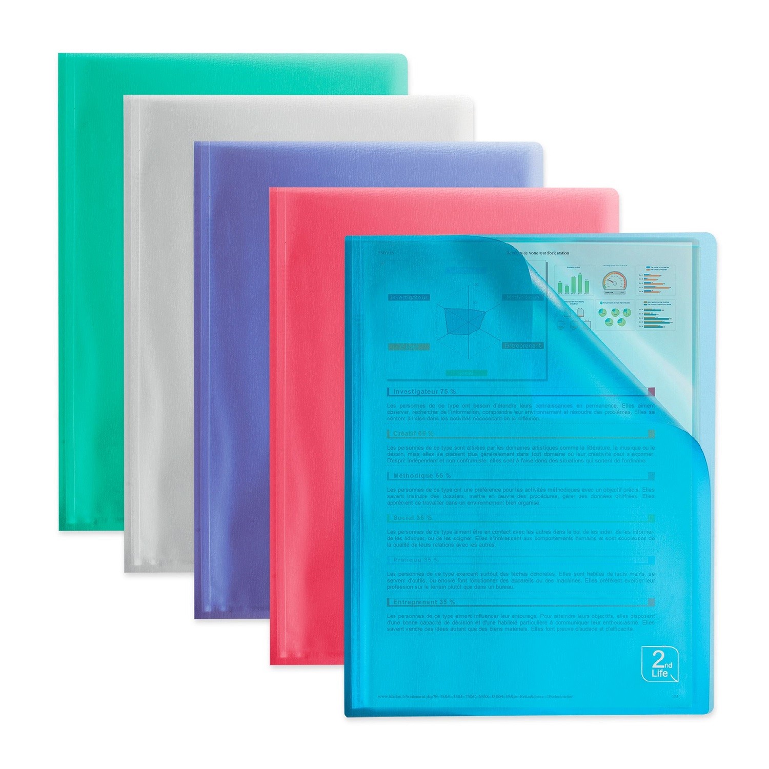 OXFORD Protège-documents 2nd life polypropylène A4 OXFORD code EAN 3045050198854 