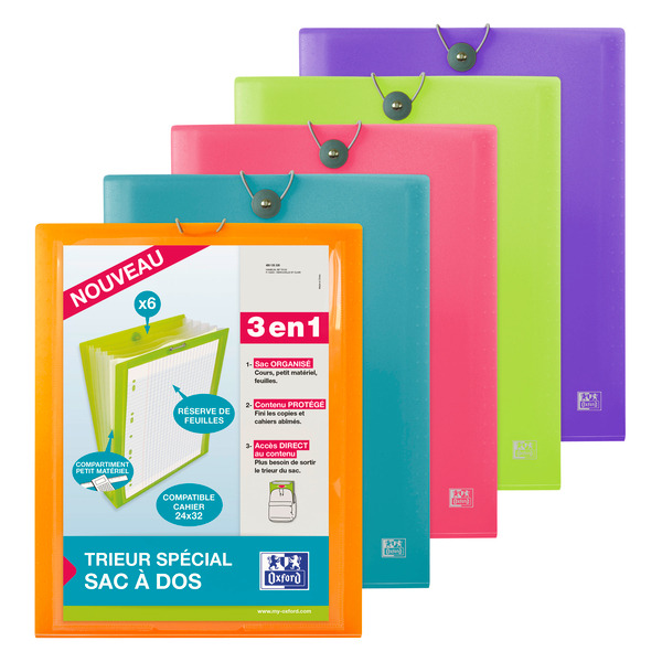 Trieur pour sac à dos School Life