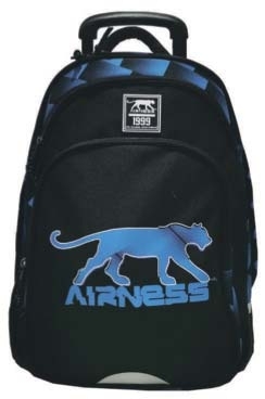 SAC À DOS À ROULETTES  2 COMPARTIMENTS  46 CM ENV.