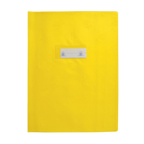 Picto protège cahier pvc jaune