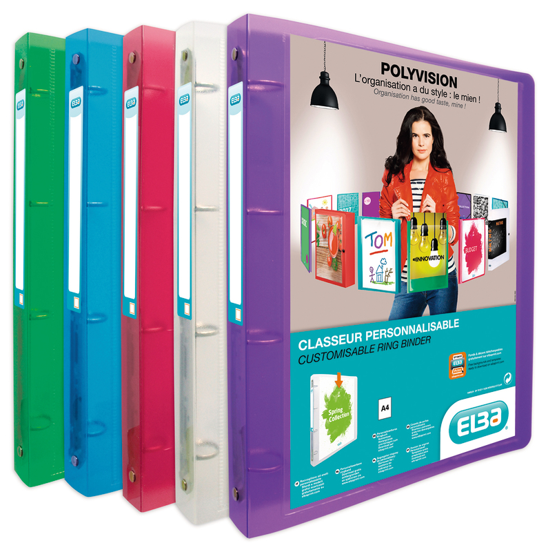 CLASSEUR DOS DE 30MM POLYVISION ELBA 3045052630345 ELBA CLASSEUR DOS DE 30MM POLYVISION ELBA 3045052630345 ELBA