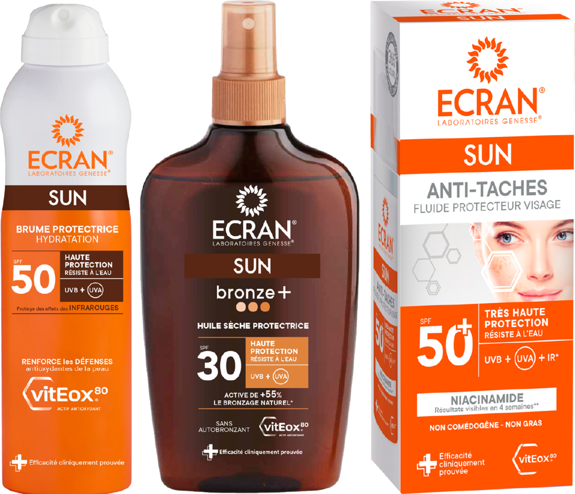 ECRAN SUR LES PRODUITS PRÉSENTS EN MAGASIN DE LA GAMME "ECRAN" code EAN 3045204806185 