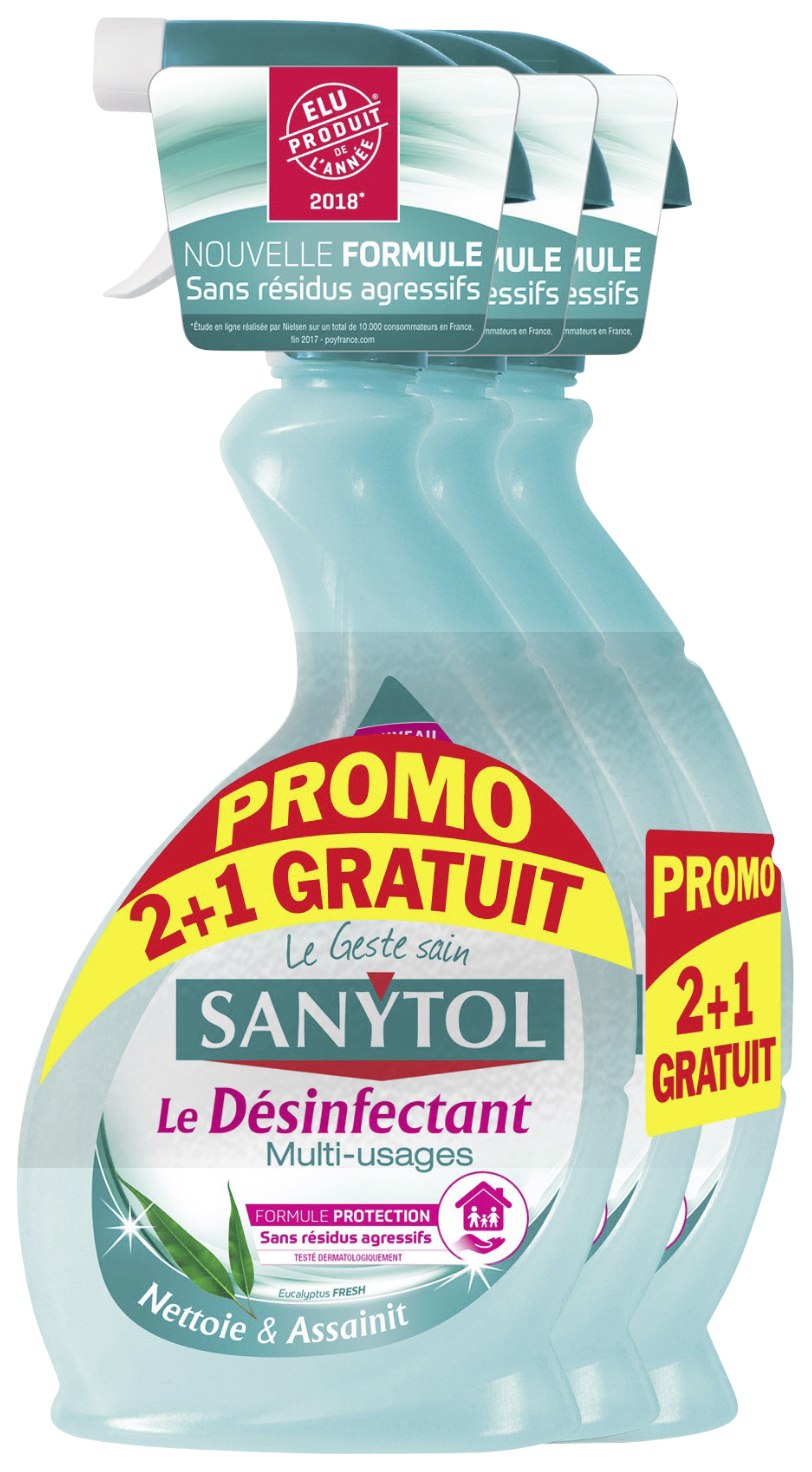 Désinfectant multi-usages (a) Sanytol