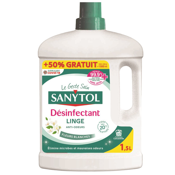 Désinfectant linge anti-odeurs