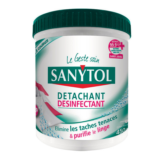 Détachant désinfectant en poudre