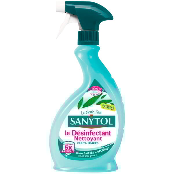  Spray Désinfectant Multi Usages Eucalyptus Sanytol code EAN 3045206390224 