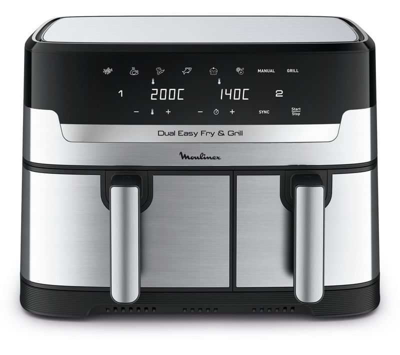  Friteuse à air MOULINEX EZ905D20 Dual Easy Fry & Grill code EAN 3045380023918 