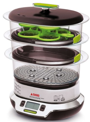 Seb VS404300 Cuiseur Vapeur Vitacuisine Compact...